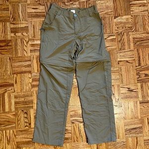 NWOT White Sierra Convertible Pants